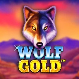 Wolf Gold slot logo by Pragmatic Play at Ninlay Casino